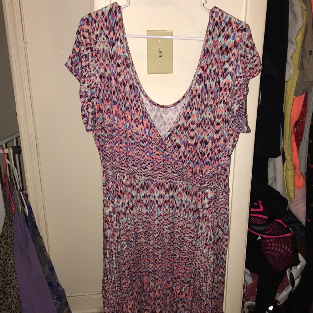 Mini Scoop Neck Dress